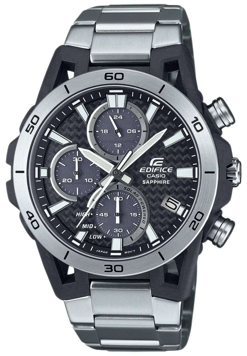 Męski Zegarek Casio Edifice EFS-S640D-1AVUEF – Szafirowy Slim Solar Chronograph