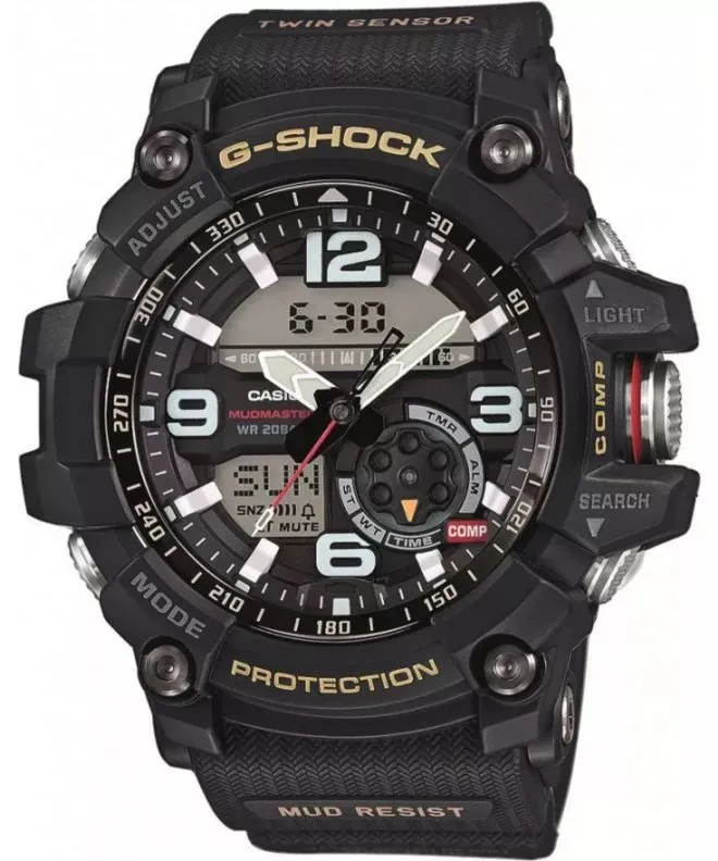Męski Zegarek Casio G-Shock Mudmaster GG-1000-1AER – Twin Sensor i Odporność na Błoto