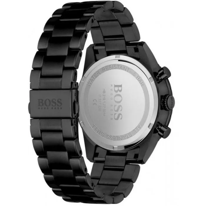 Męski Zegarek Hugo Boss Grand Prix 1513676 – Czarny Chronograf