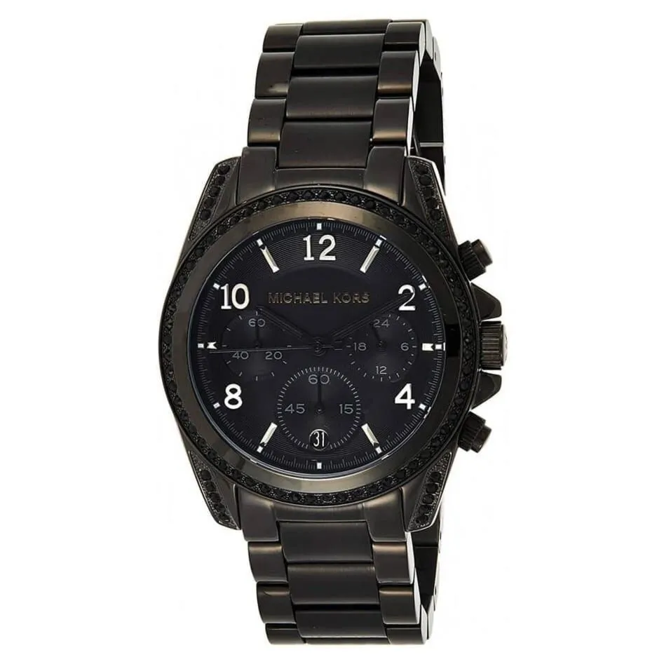 Damski Zegarek Michael Kors Blair MK5686 – Jet Set Elegancja w Czerni