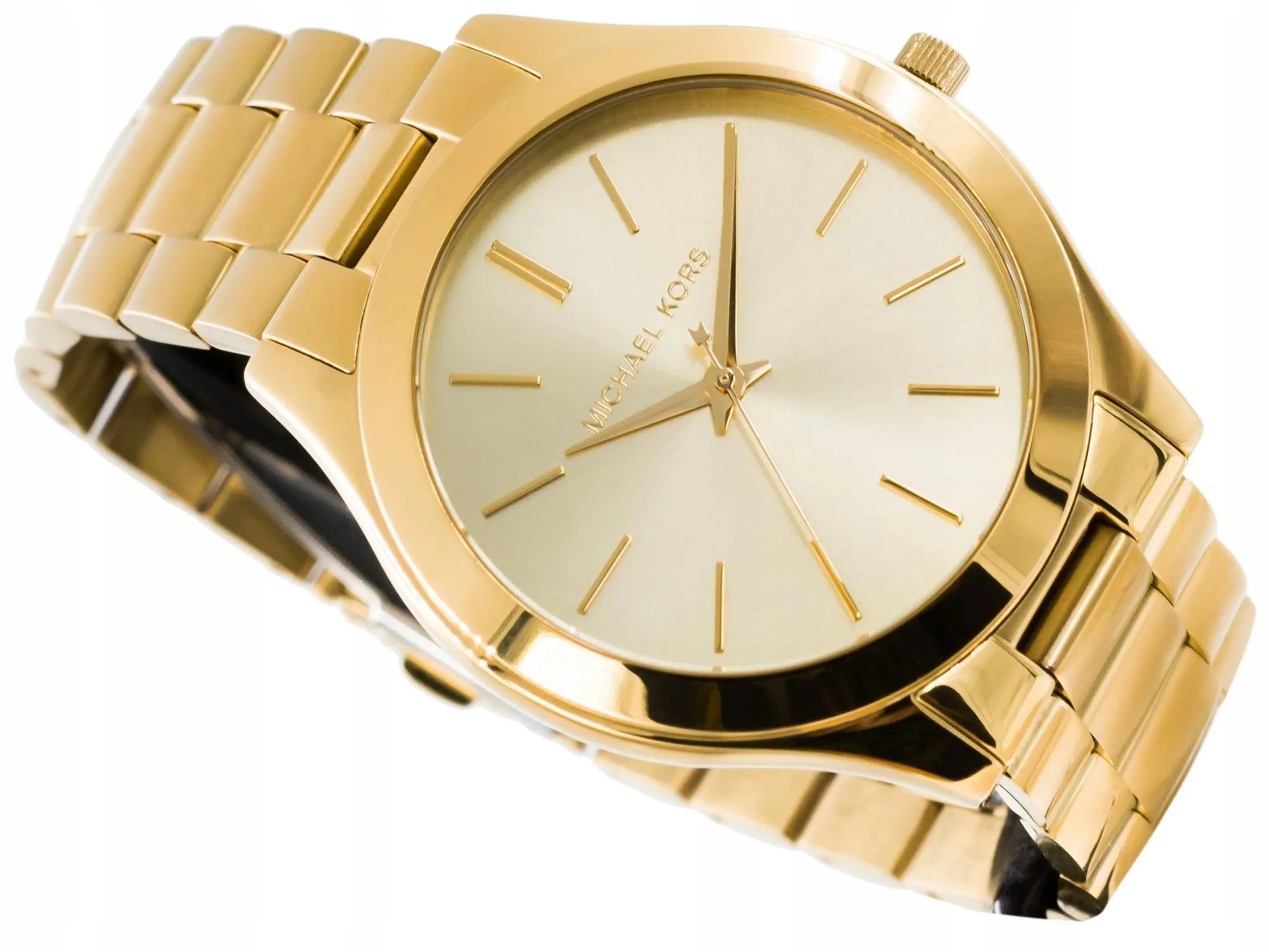 Damski Zegarek Michael Kors Runway MK3179 – Lśniące Złoto