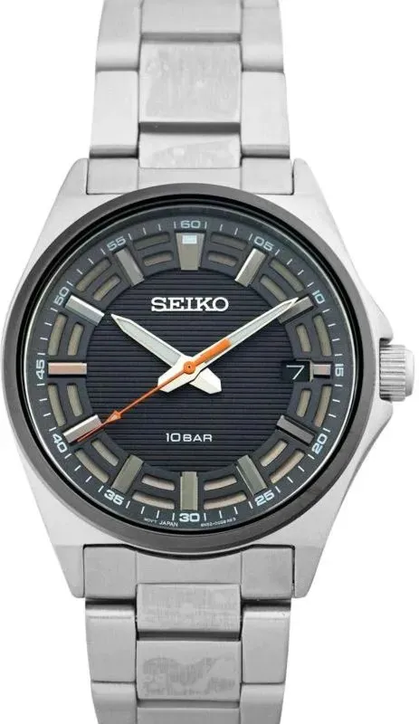 Męski Zegarek Seiko Essentials SUR507P1 – Elegancja w Granacie