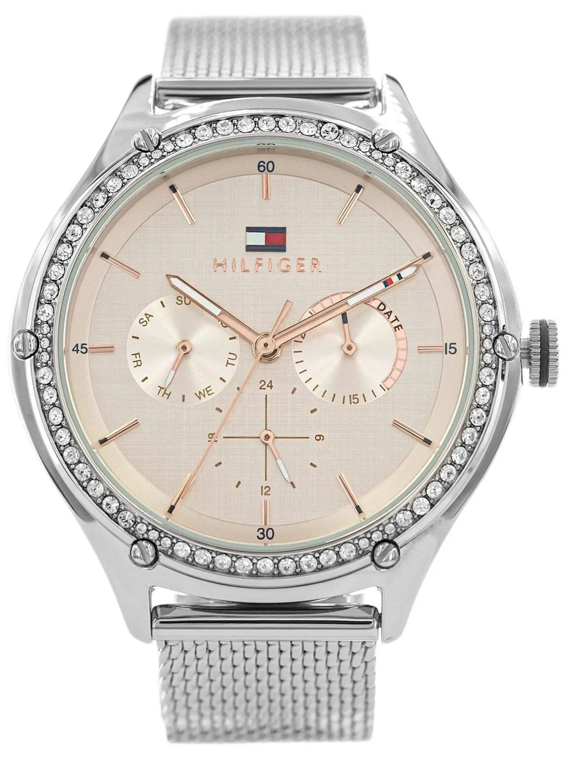 Tommy Hilfiger Lexi 1782654 – Połączenie Srebra i Różowego Złota