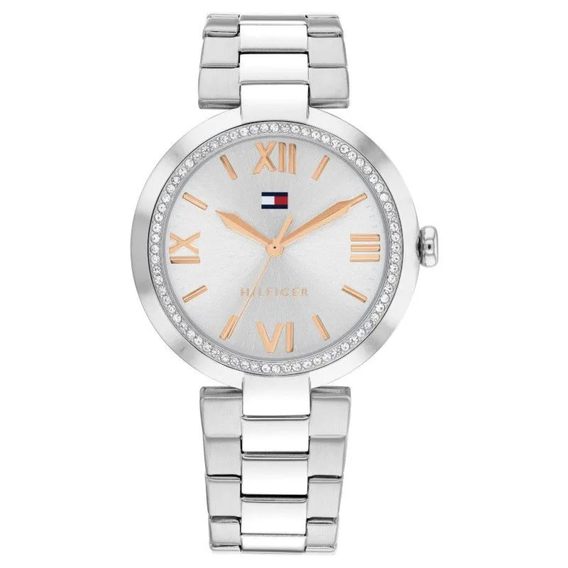 Srebrny Zegarek Damski Tommy Hilfiger Alice 1782681 – Subtelna Elegancja z Blaskiem