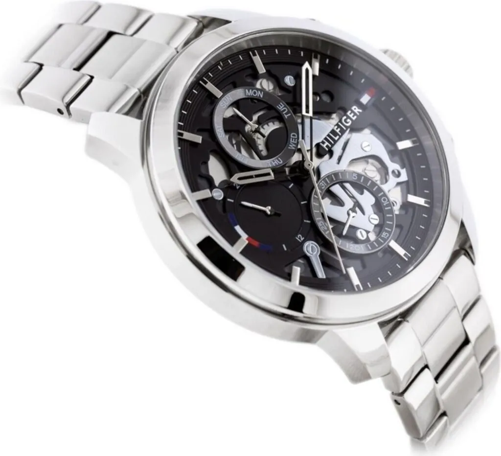 Męski Zegarek Tommy Hilfiger Henry 1710477 – Klasyka w Stylu Skeleton