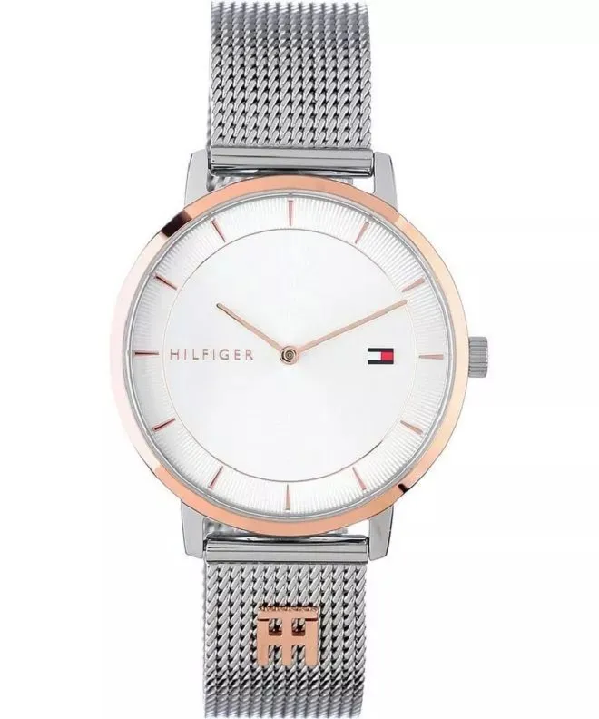 Damski Zegarek Tommy Hilfiger Tea 1782288 – Różowe Złoto i Kryształki