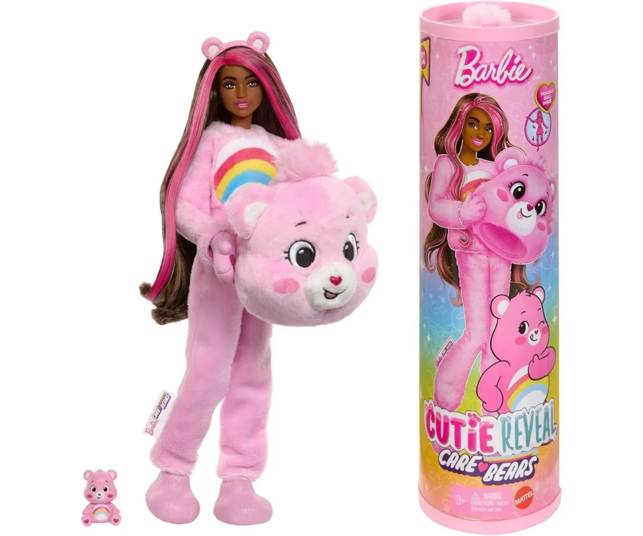 Mattel JCN95 Barbie Cutie Reveal Troskliwe Misie Lalka Misia Wesołe Serce