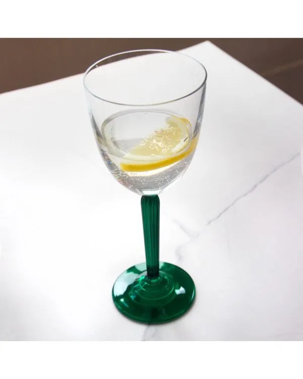 Crystal Julia Kieliszki do wina kolorowe 6 sztuk