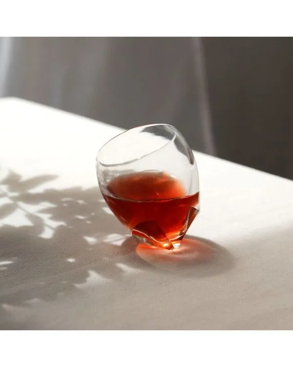 Crystal Julia Kieliszki do wódki kulawka kryształowe 6 sztuk