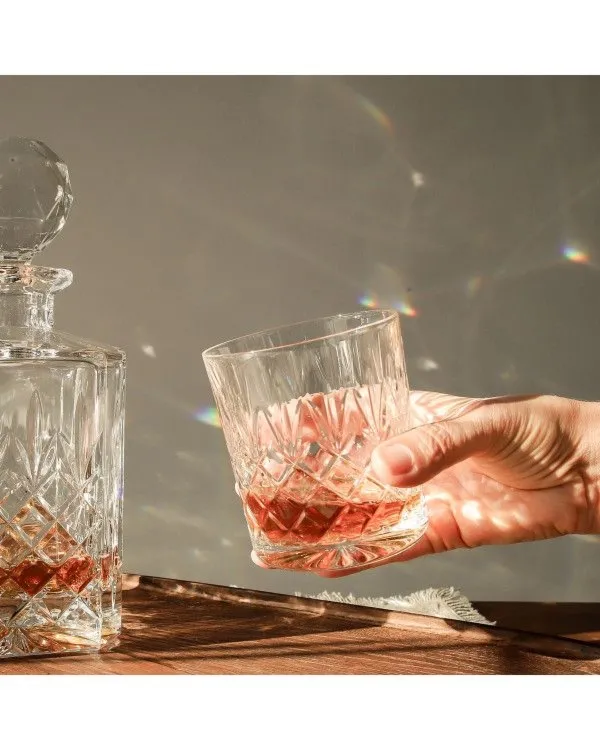 Crystal Julia Szklanki kryształowe do whisky 6 sztuk Ananas