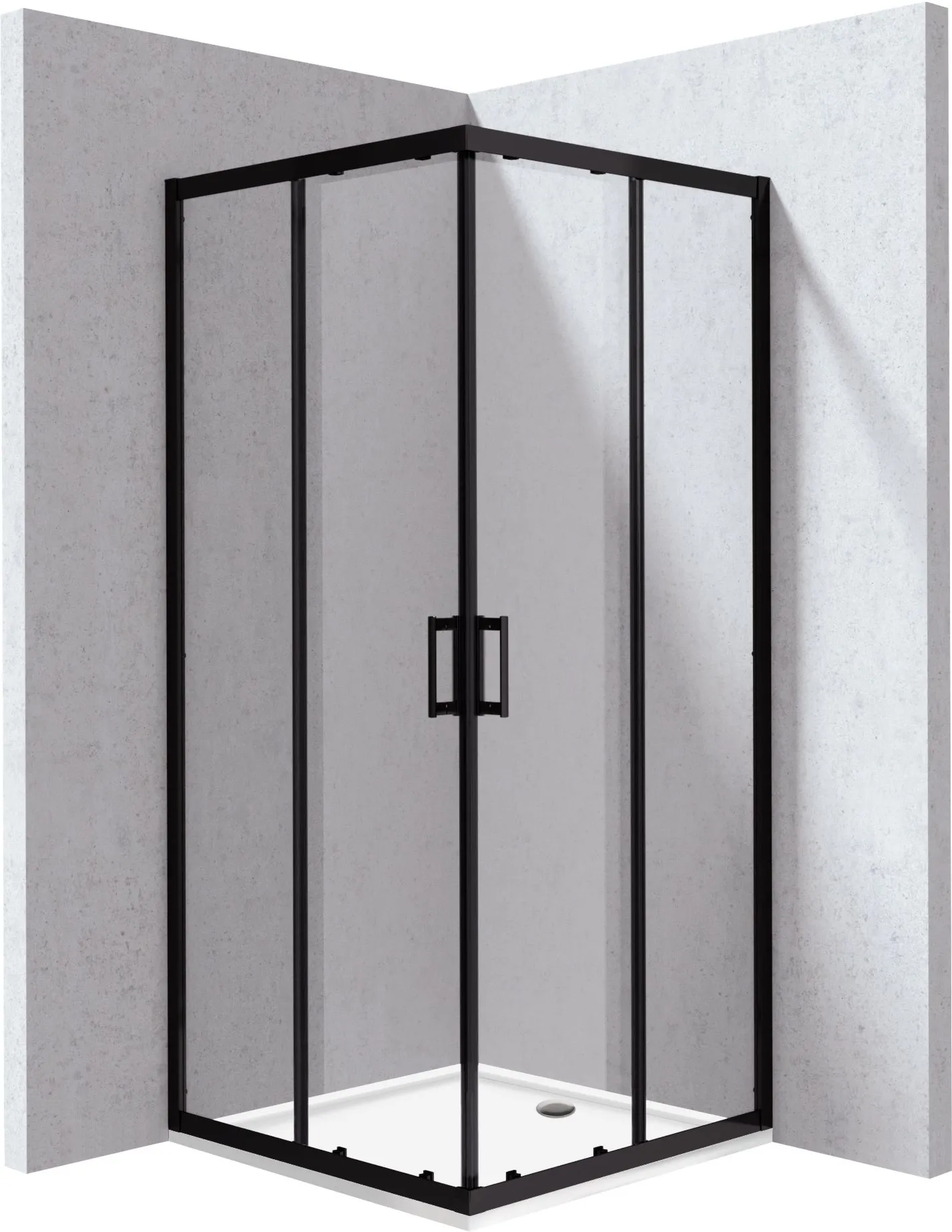 Deante Kabina prysznicowa z brodzikiem kwadratowa - 90x90 cm