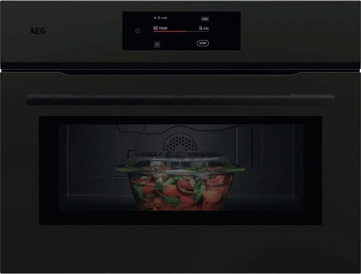 AEG NKM7N721T Kompaktowa mikrofala do zabudowy MealAssist 7000 mikrofale emalia