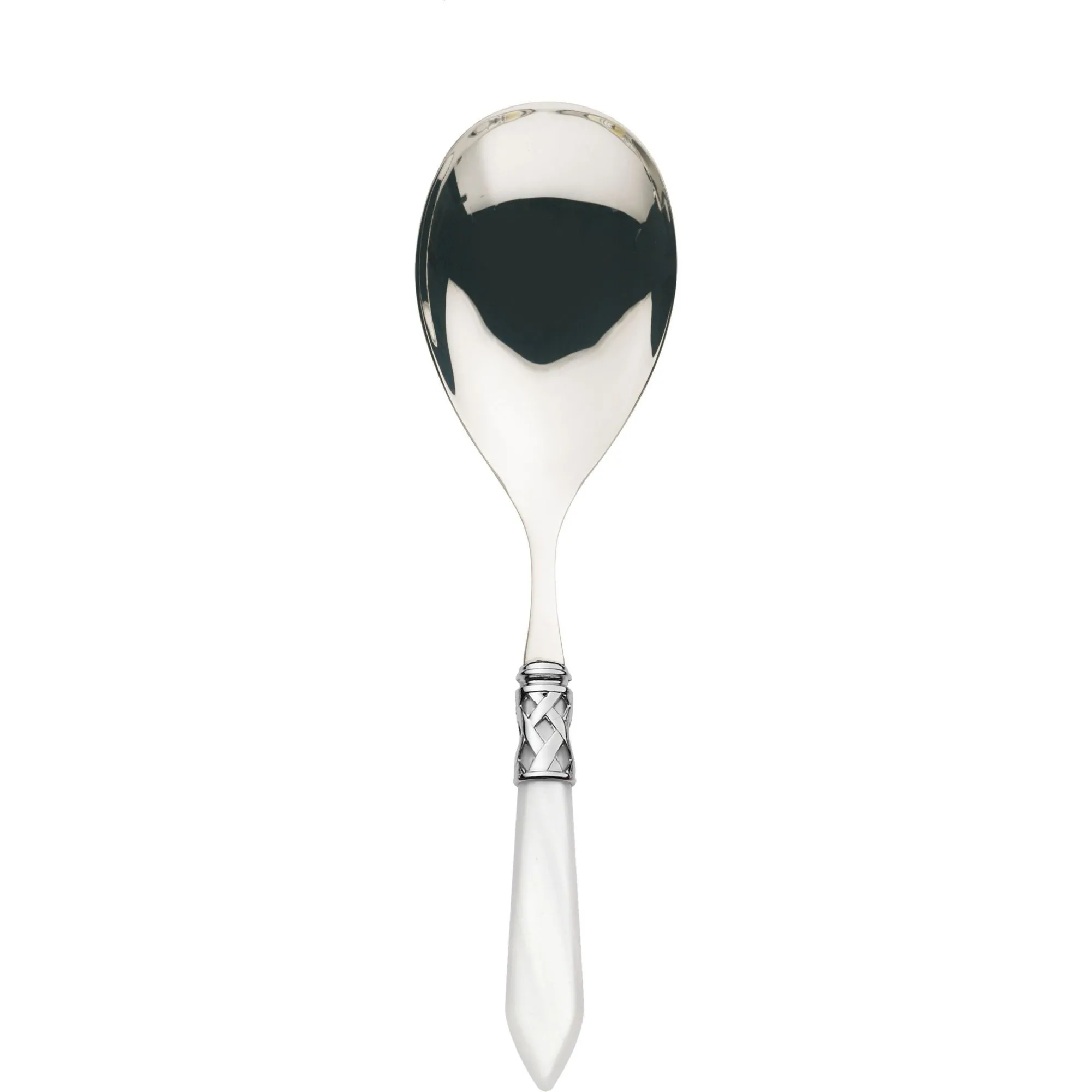 ALADDIN Biały - łyżka do serwowania ryżu