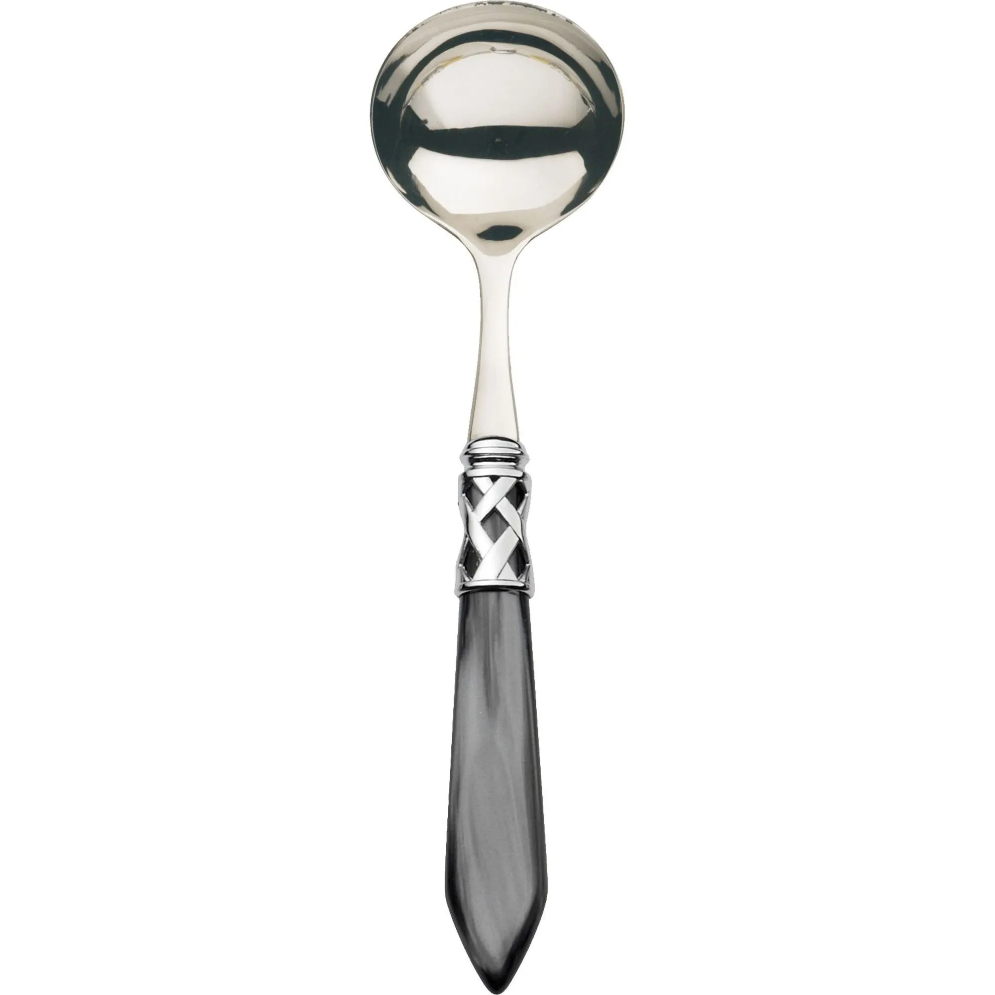 ALADDIN Czarny - łyżka do sosów