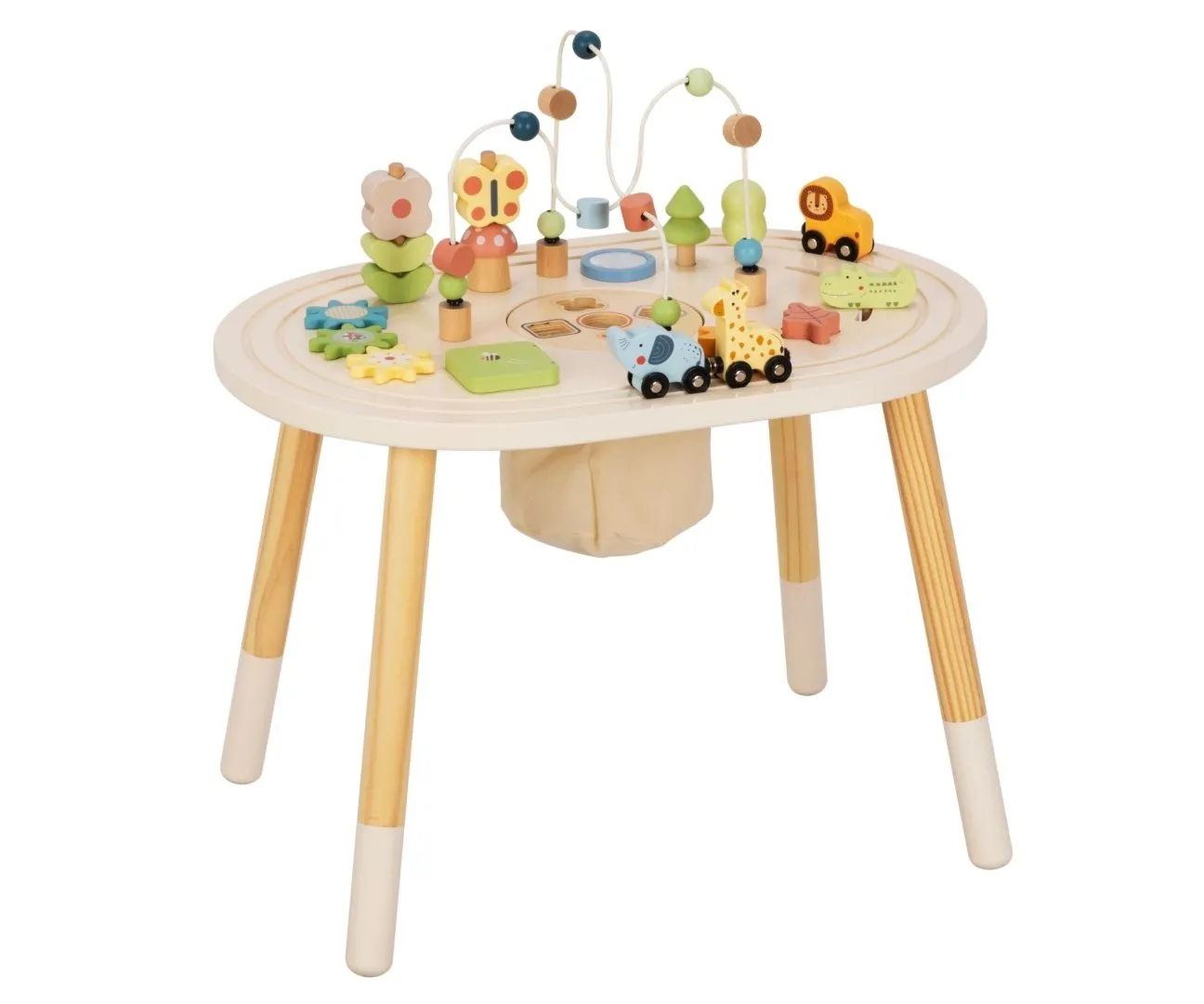 Tooky Toy TJ789 Stolik edukacyjny Leśna podróż