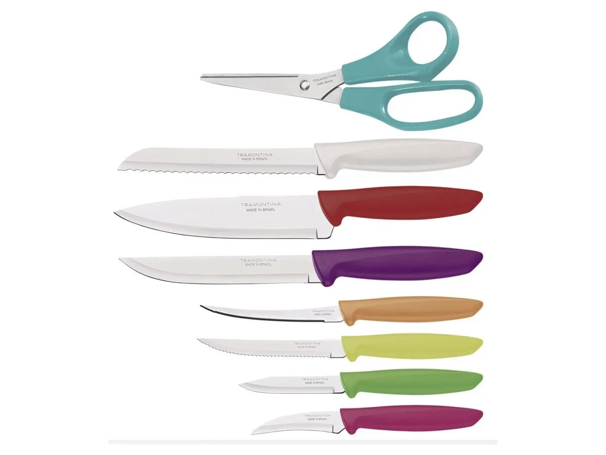 Tramontina PLENUS SET 8 PZ COLOURED 23498/917