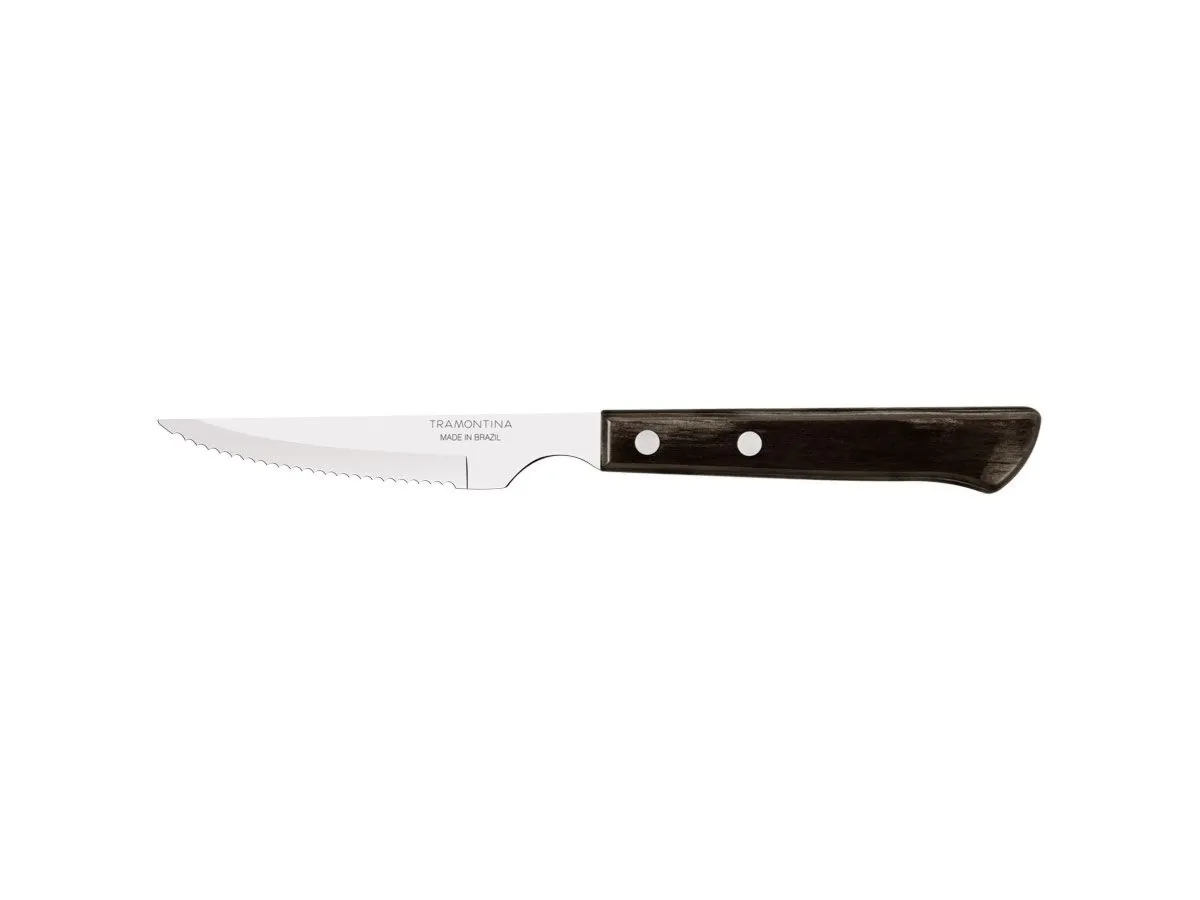 Tramontina POLYWOOD FSC CARNE/PIZZA DENTATO (Pizza knife) CM.11 29810/106 Brown