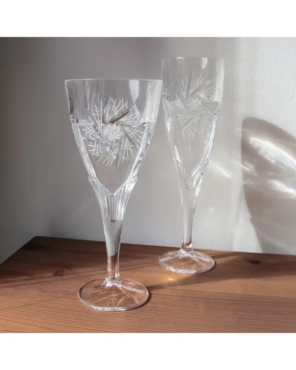 Crystal Julia Kieliszki kryształowe do wina czerwonego 6 sztuk Młynek