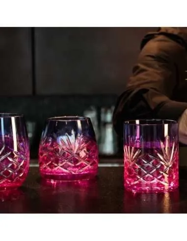 Crystal Julia Szklanka do whisky wody dwukolorowa