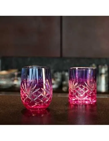 Crystal Julia Szklanka do whisky wody dwukolorowa