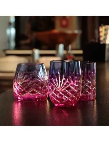 Crystal Julia Szklanka do whisky wody dwukolorowa