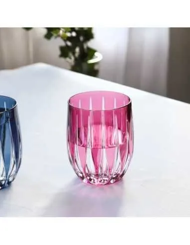 Crystal Julia Szklanka kryształowa do whisky wody różowa