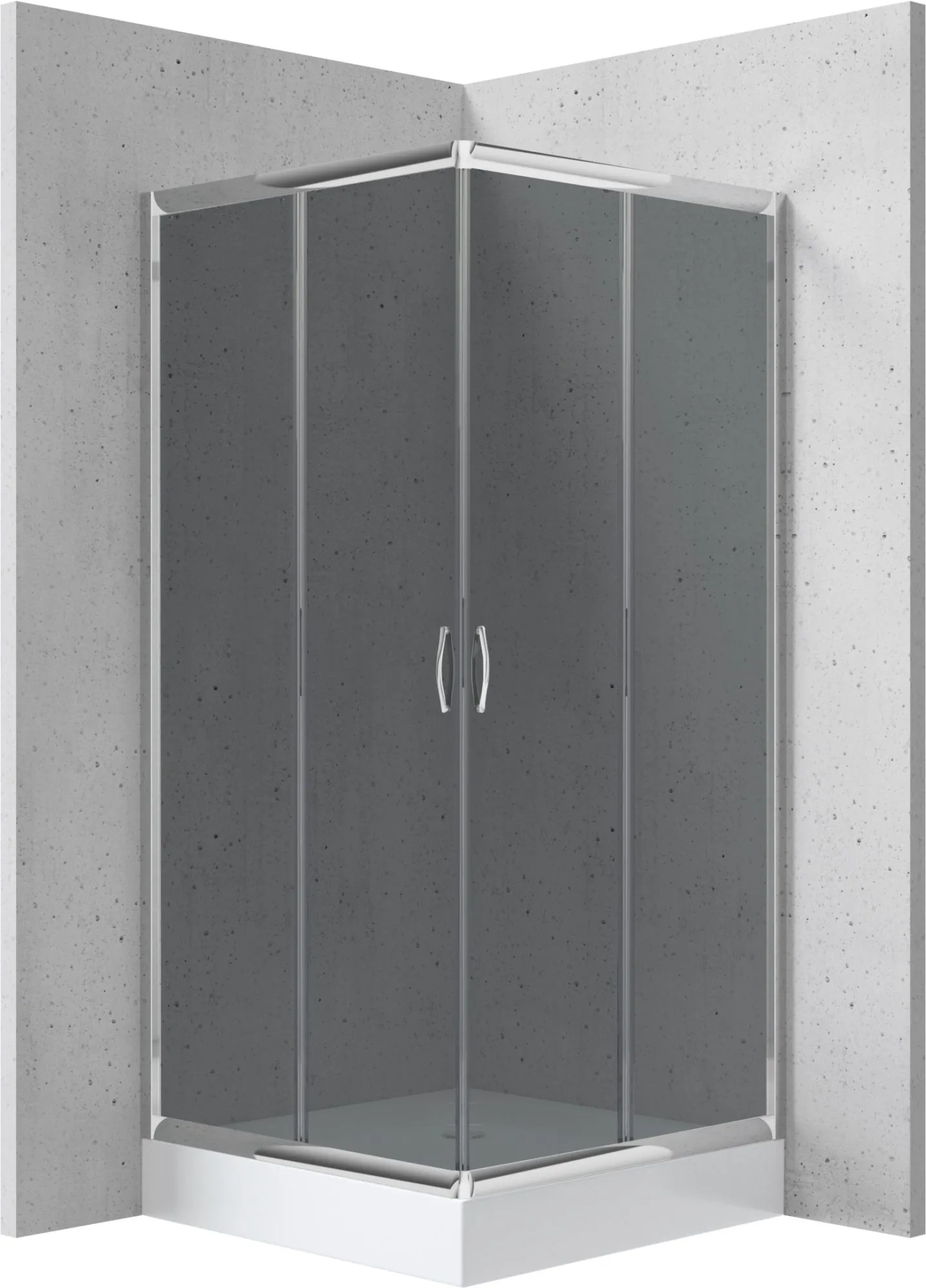 Deante Kabina prysznicowa z brodzikiem kwadratowa 80 cm