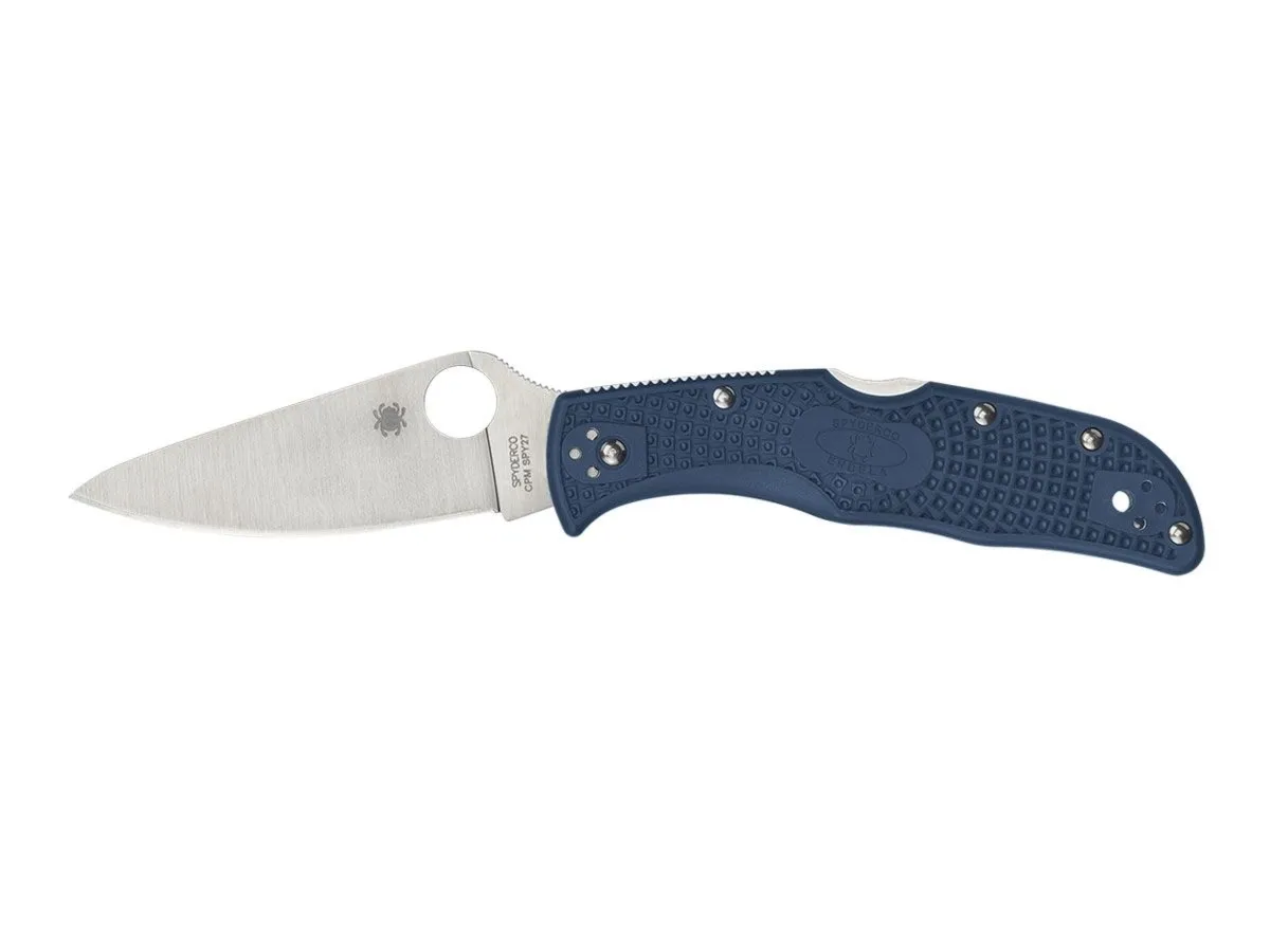 Spyderco ENDELA FRN COBALT BLUE SPY27 PLAIN C243PCBL