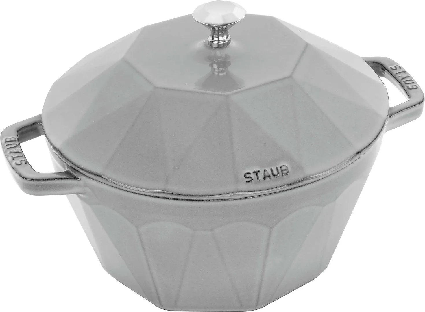 STAUB SPECIAL COCOTTE Garnek żeliwny diament 2.8 ltr, szary
