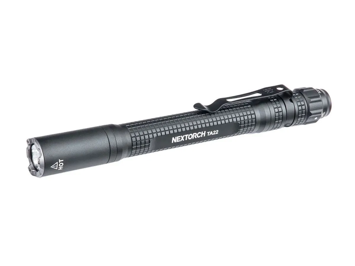 Nextorch TA22 TACTICAL PENLIGHT GRAY Ricaricabile 850 Lumens LED