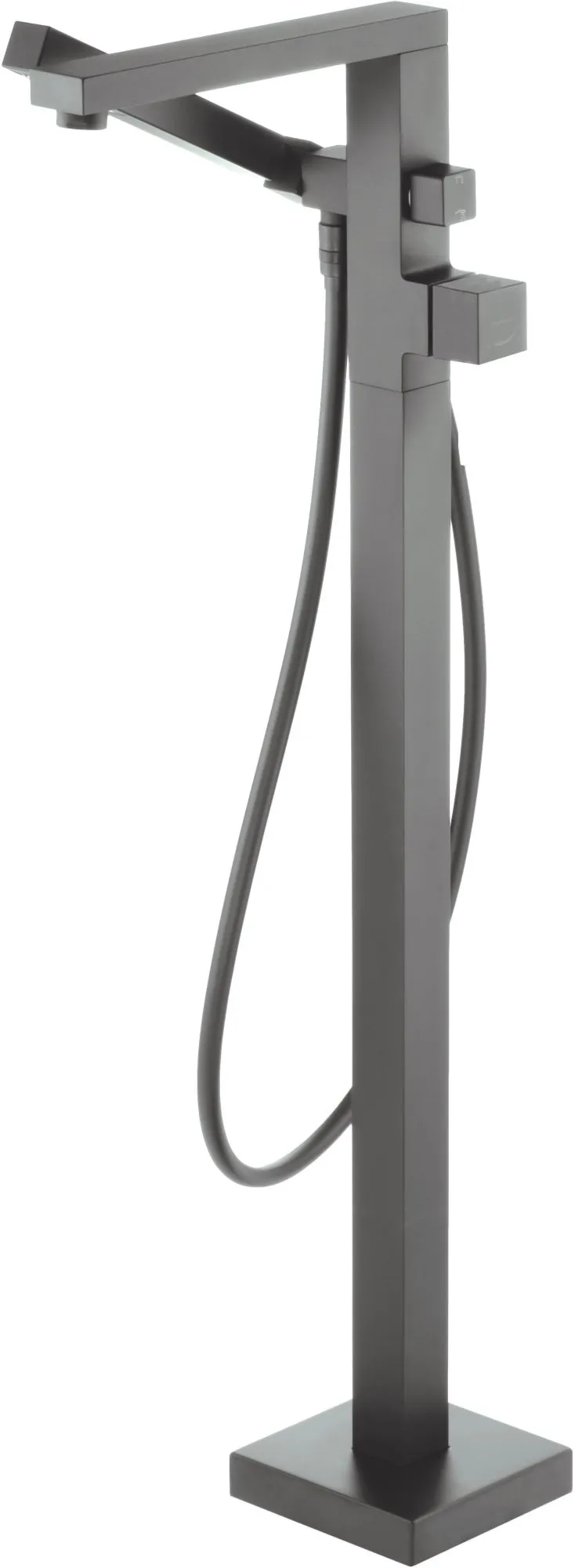 Deante Bateria wannowa wolnostojąca z zestawem prysznicowym