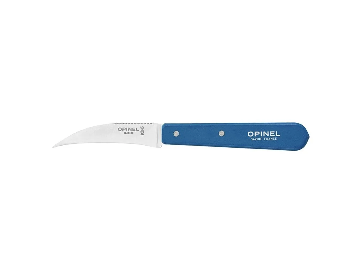 Opinel ESSENTIELS N°114 VERDURA (Vegetable knife) "BLUE" CM 7 (003203)