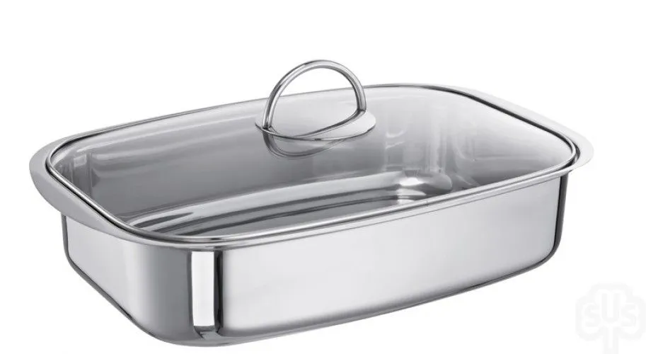 Schulte-Ufer Brytfanna 36x25cm z pokrywą szklaną ok 6,00l 67048-36