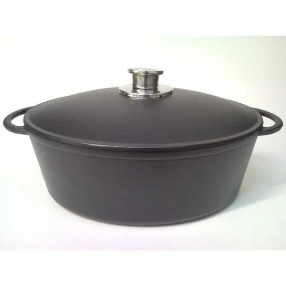SCHULTE-UFER Brytfanna Rustika czarna żeliwo 7,1 l 1663-34s