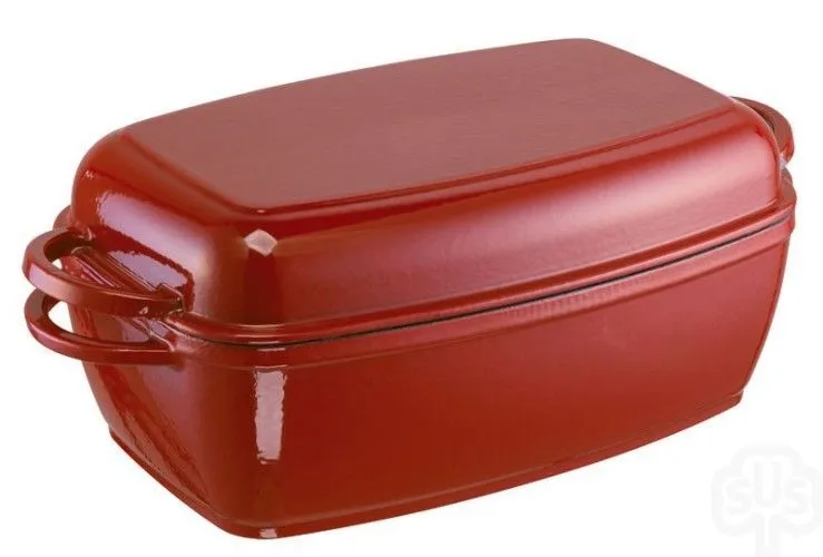 SCHULTE-UFER Brytfanna Rustika czerwona żeliwo 32cm 5,0 l 1664-32 r