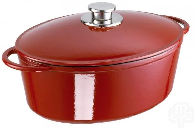 SCHULTE-UFER Brytfanna Rustika czerwona żeliwo 34cm 7,1 l 1663-34 r