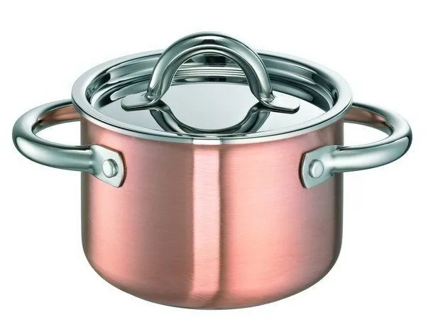 SCHULTE-UFER Garnek DeLuxe miedziany 16cm 2,0l  9510-16i