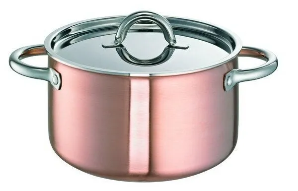 SCHULTE-UFER Garnek DeLuxe miedziany 24cm 5,5l 9510-24i