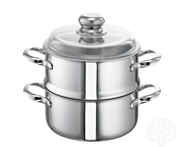 Schulte-Ufer Romana Garnek do gotowania na parze wysoki 18 cm  0123-18
