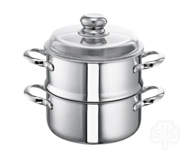 Schulte-Ufer Romana Garnek do gotowania na parze wysoki 24 cm  0123-24