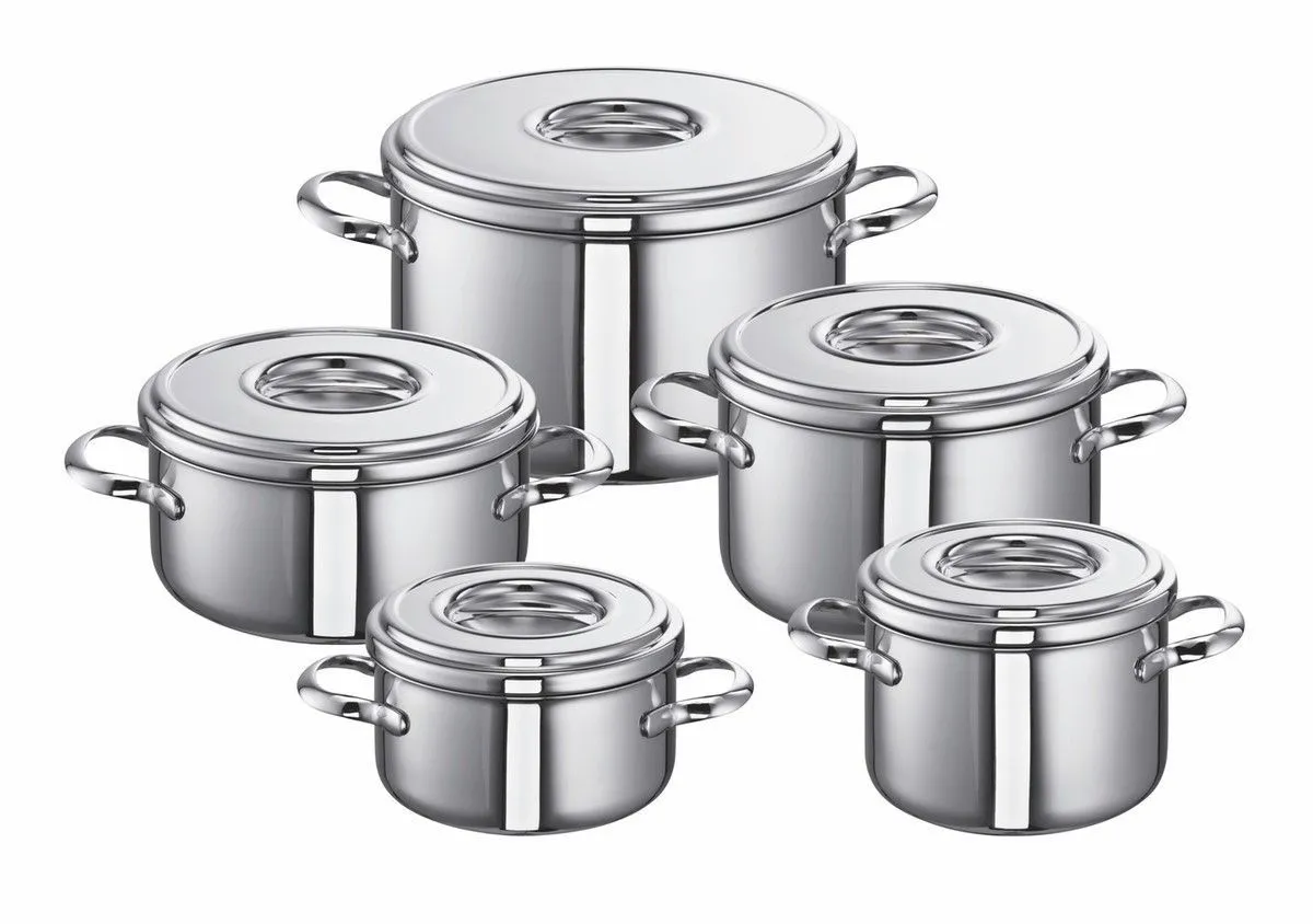 Schulte-Ufer Romana Set131 Zestaw 5 garnków z pokrywami