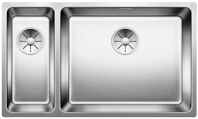 BLANCO ANDANO 500/180-U stal polerowana prawa, InFino 522989 Użyj kodu 23BLA06 i płać mniej