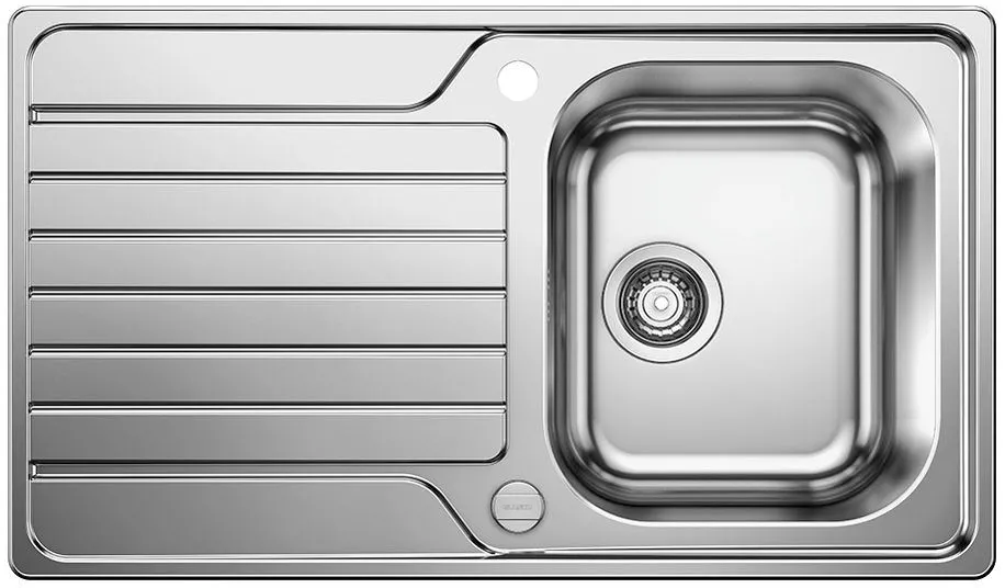 BLANCO DINAS 45 S stal szczotkowana odwracalny, korek auto. Użyj kodu 23BLA06 i płać mniej