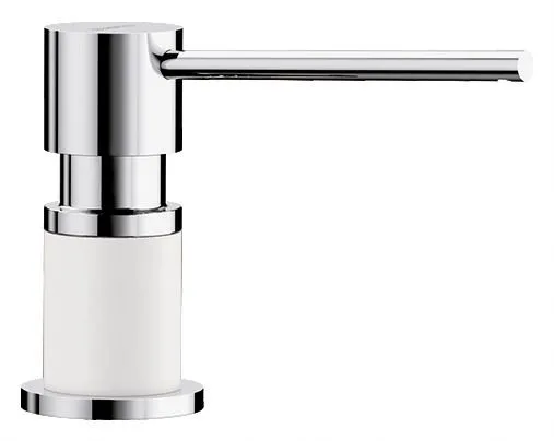 BLANCO LATO - dozownik Silgranit-Look biały/chrom Użyj kodu 23BLA06 i płać mniej