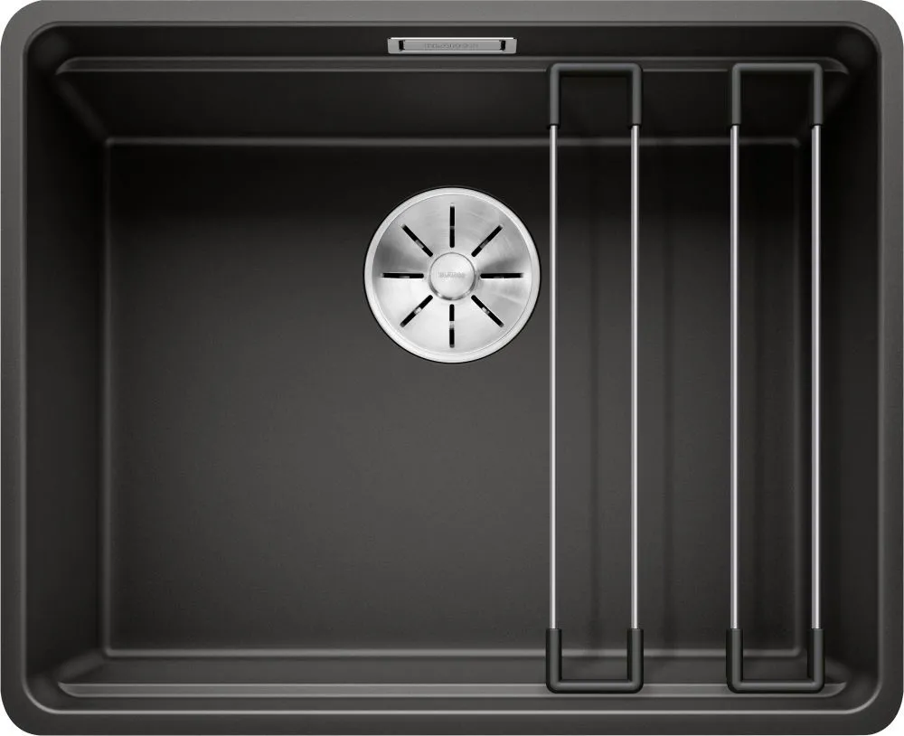 BLANCO ETAGON 500-F Silgranit czarny, InFino, szyny Użyj kodu 23BLA06 i płać mniej
