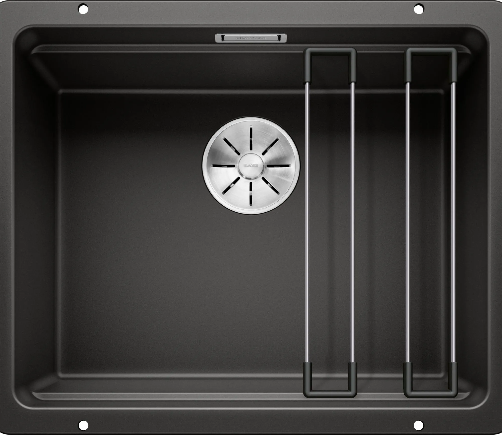BLANCO ETAGON 500-U Silgranit czarny, InFino, szyny Użyj kodu 23BLA06 i płać mniej