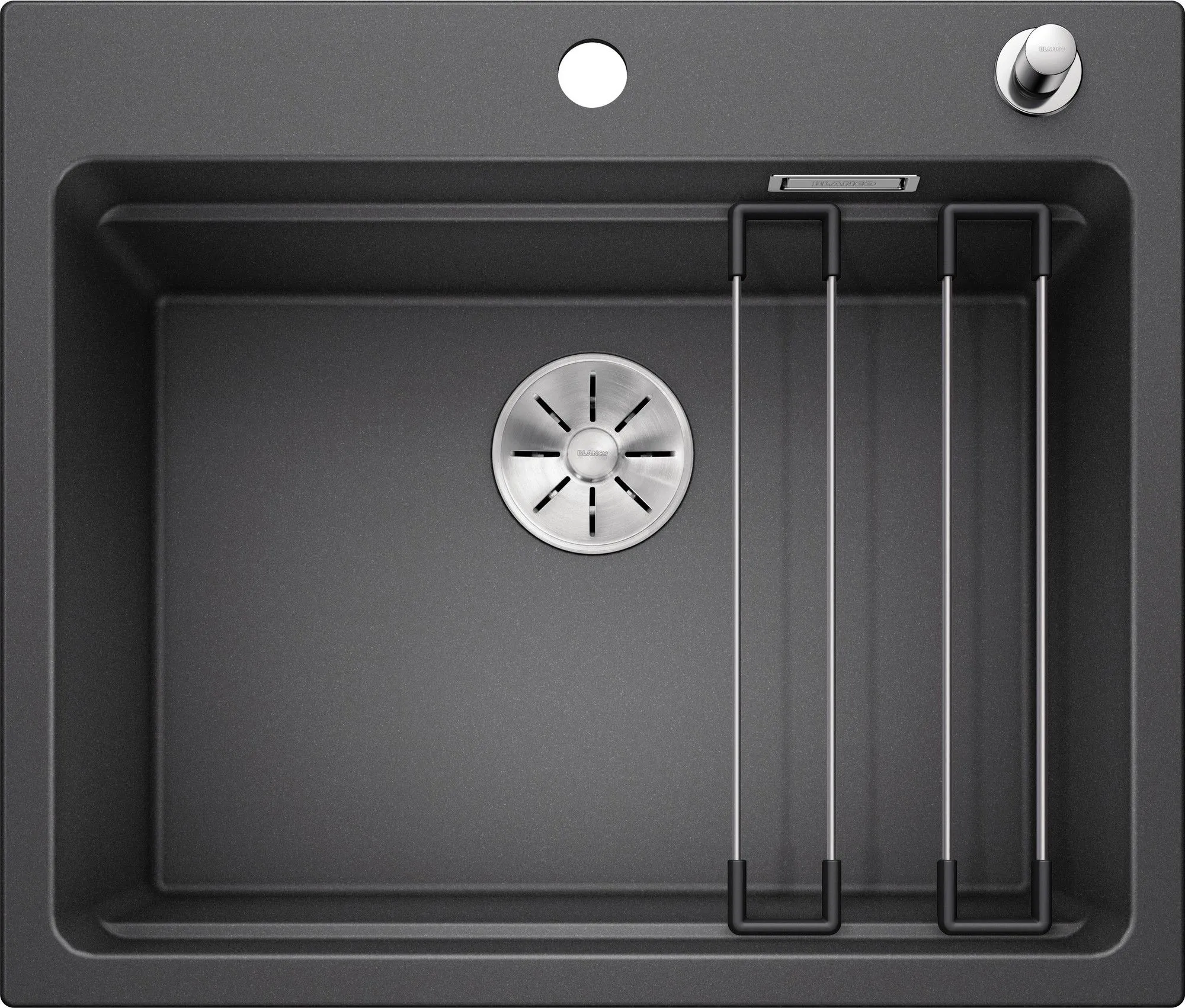 BLANCO ETAGON 6 Silgranit antracyt, korek auto., InFino, szyny Użyj kodu 23BLA06 i płać mniej