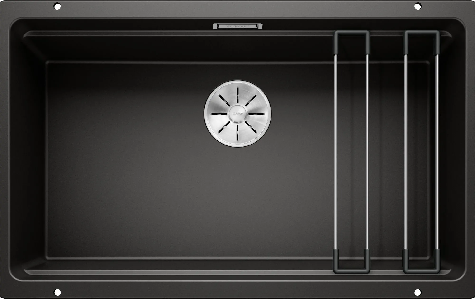 BLANCO ETAGON 700-U Silgranit czarny, InFino, szyny Użyj kodu 23BLA06 i płać mniej