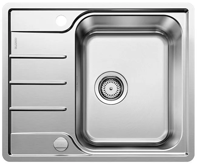 BLANCO LEMIS 45 S-IF Mini stal szczotkowana, odwracalny, korek auto. Użyj kodu 23BLA06 i płać mniej