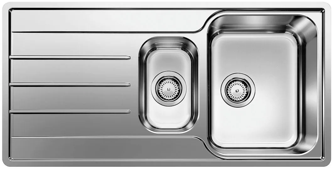 BLANCO LEMIS 6 S-IF stal szczotkowana, odwracalny Użyj kodu 23BLA06 i płać mniej